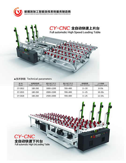 CY-CNC全自动快速上下片台
